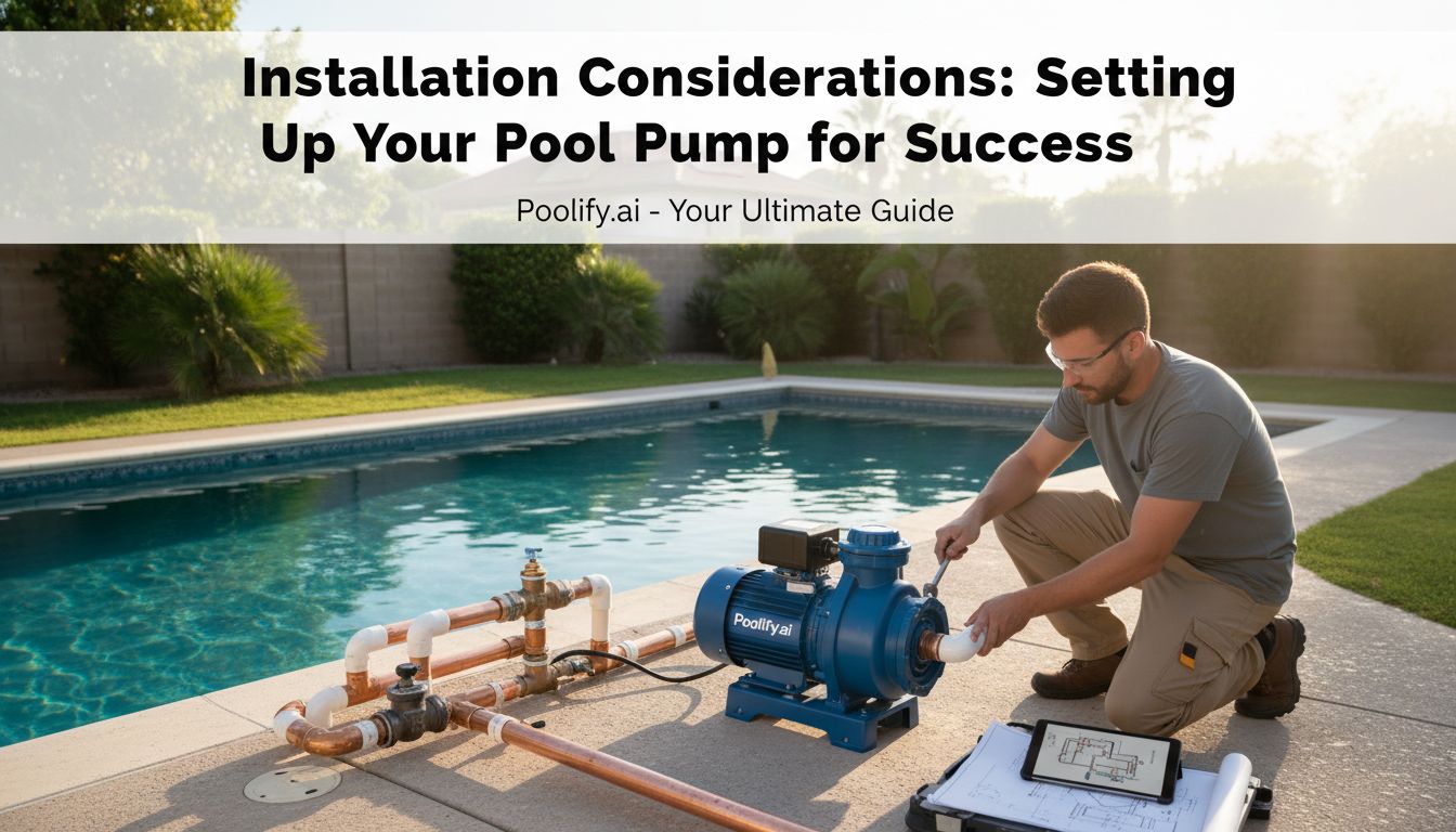 Installation Considerations: Setting Up Your Pool Pump for Success - pool pump guide