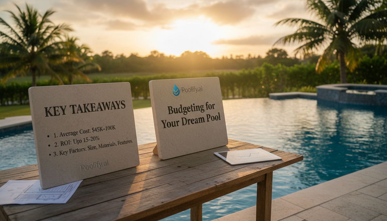 Key Takeaways - pool renovation cost