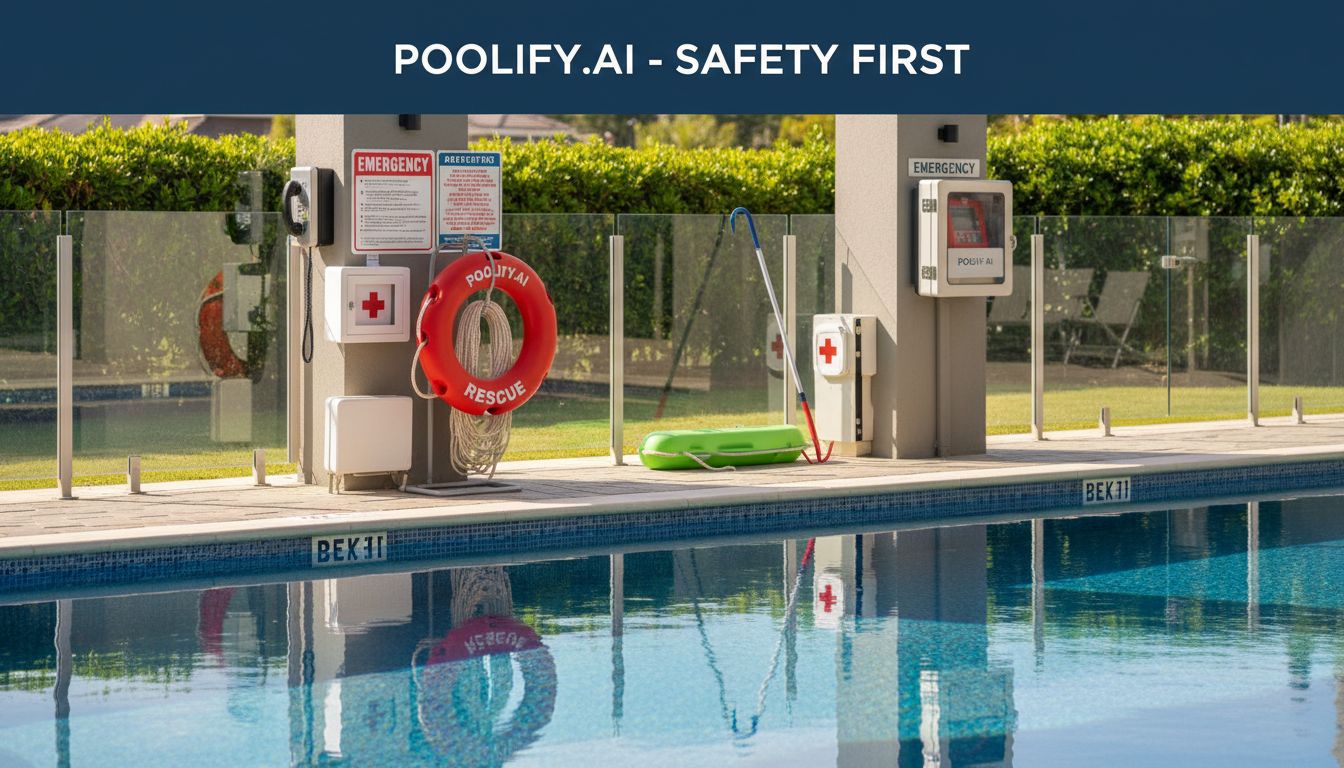 Rescue and Emergency Response Pool Safety Features - pool safety features