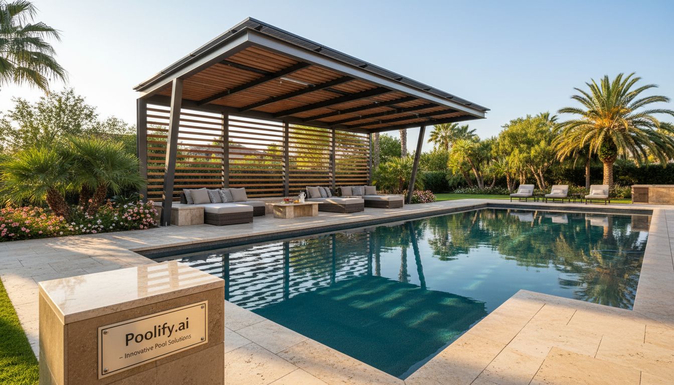 Permanent Pool Shade Ideas for Long-Term Value - pool shade ideas