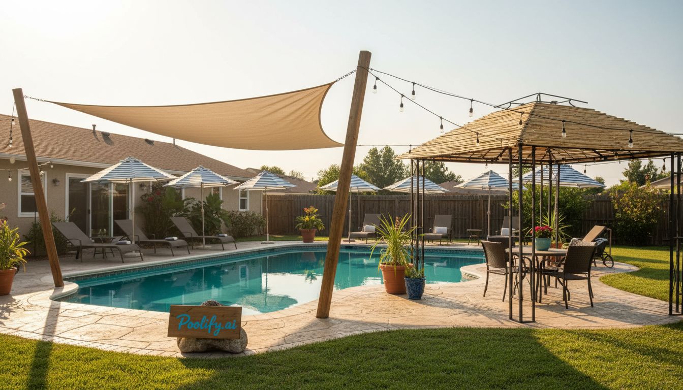 Budget-Conscious Pool Shade Ideas - pool shade ideas
