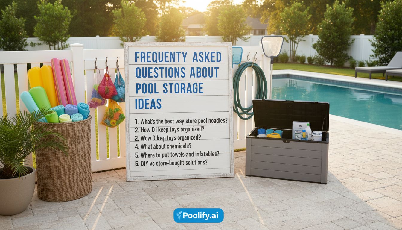Frequently Asked Questions About Pool Storage Ideas - pool storage ideas
