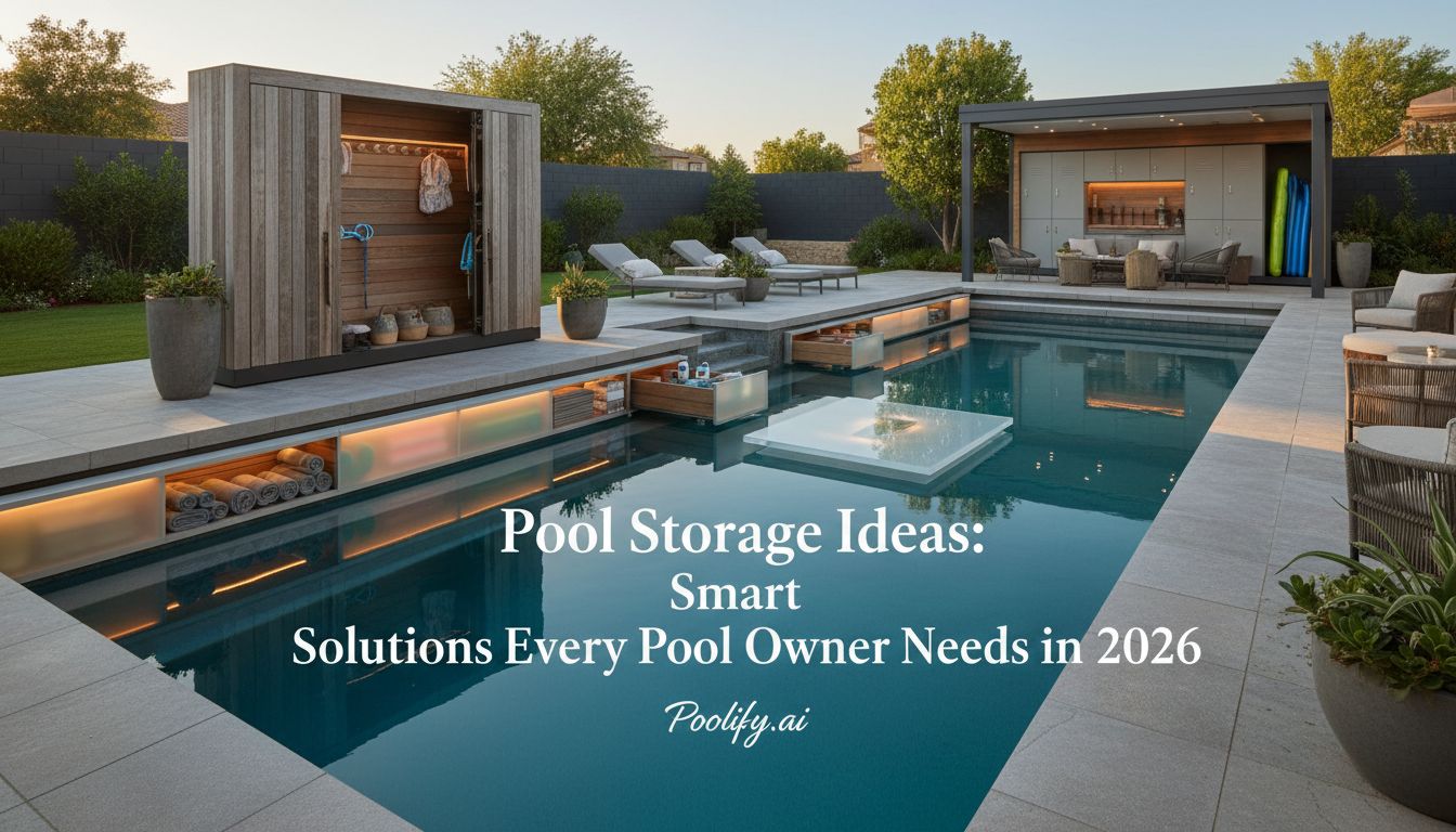 pool storage ideas