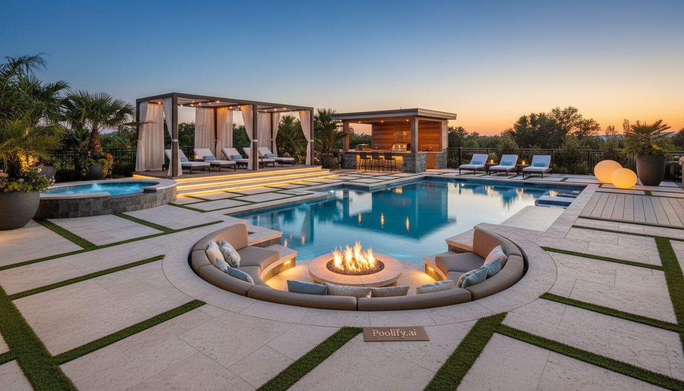 Design Layouts: Maximizing Your Pool Surround Space - pool surround ideas
