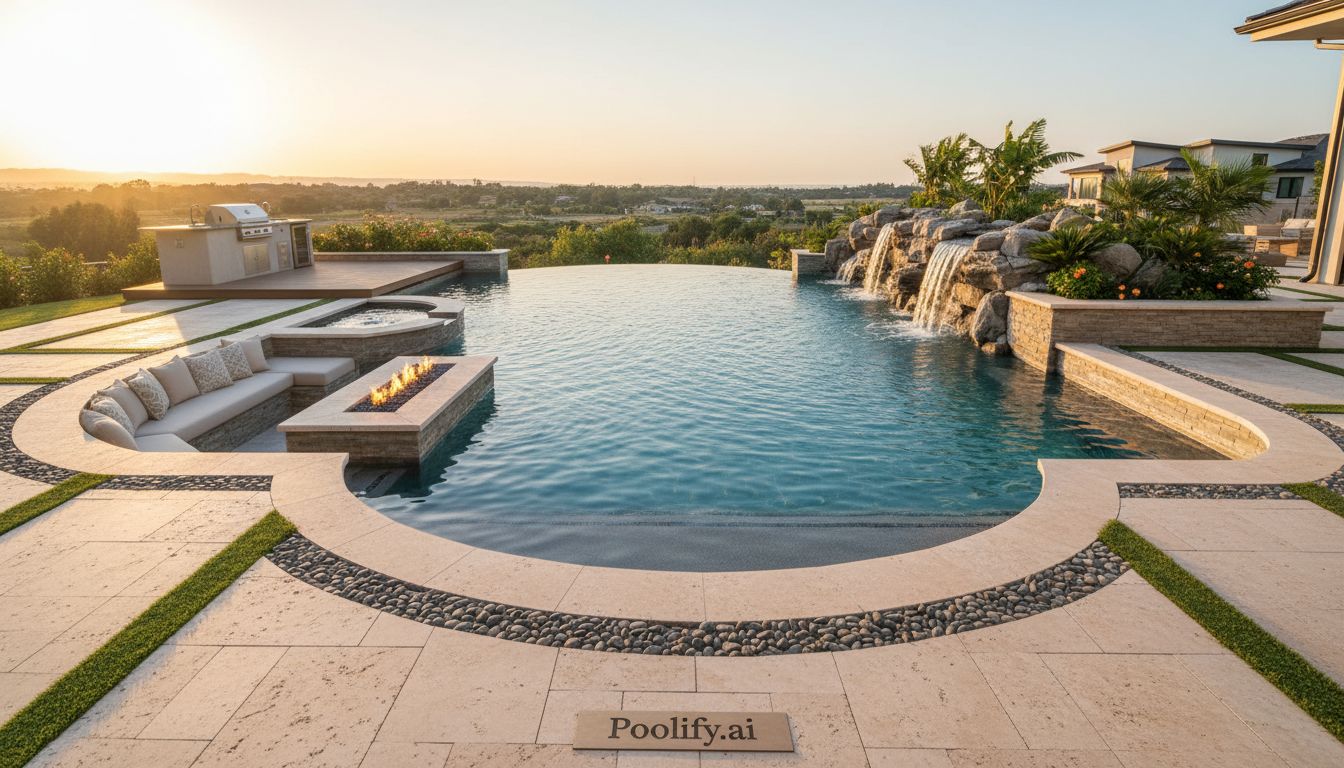 Incorporating Features Into Your Pool Surround Design - pool surround ideas