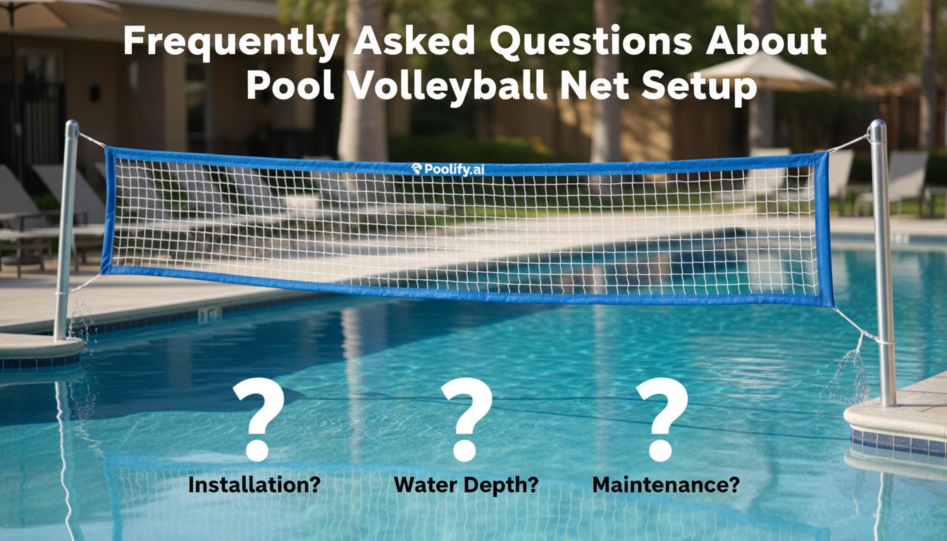 Frequently Asked Questions About Pool Volleyball Net Setup - pool volleyball net setup