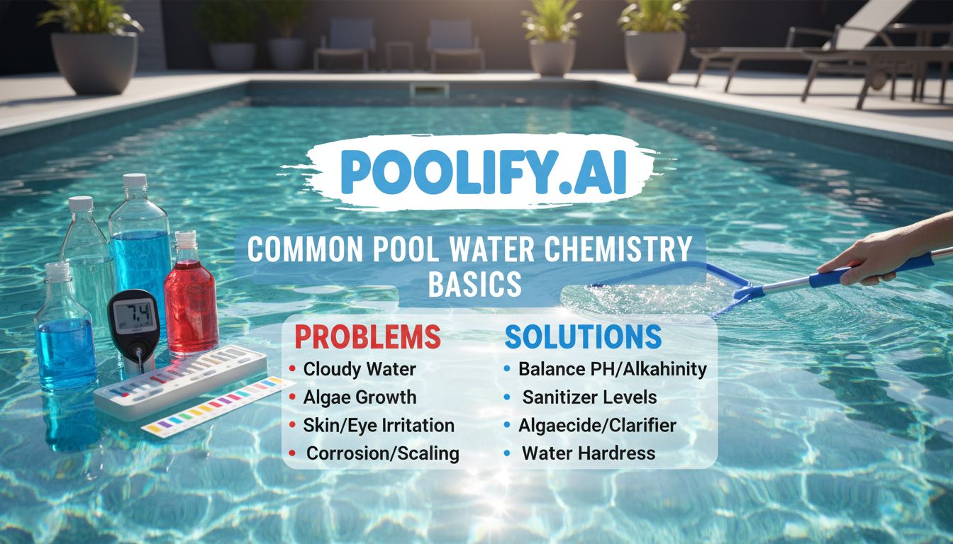 Common Pool Water Chemistry Basics Problems and Solutions - pool water chemistry basics