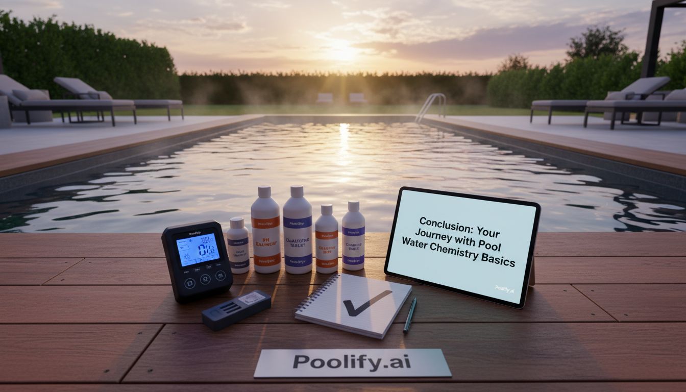 Conclusion: Your Journey with Pool Water Chemistry Basics - pool water chemistry basics