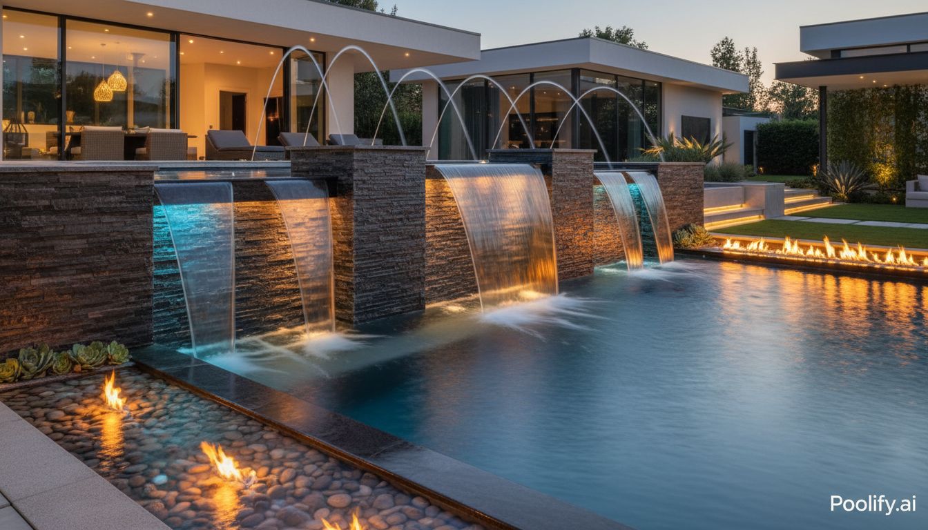 Design Trends for Pool Water Features in 2026 - pool water features