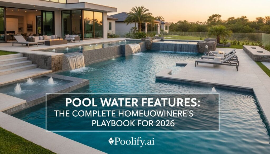 pool water features