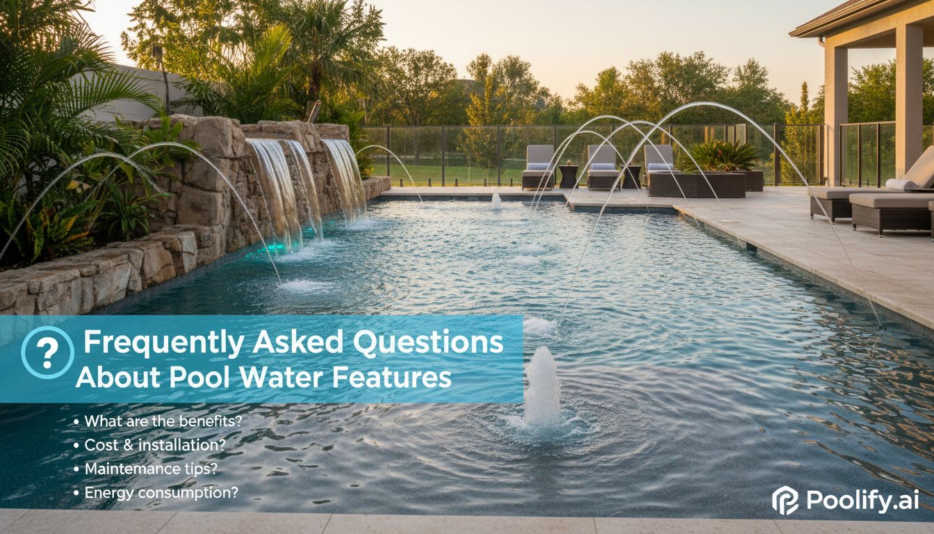 Frequently Asked Questions About Pool Water Features - pool water features