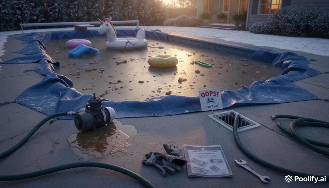 Common Pool Winterization Mistakes to Avoid - pool winterization guide