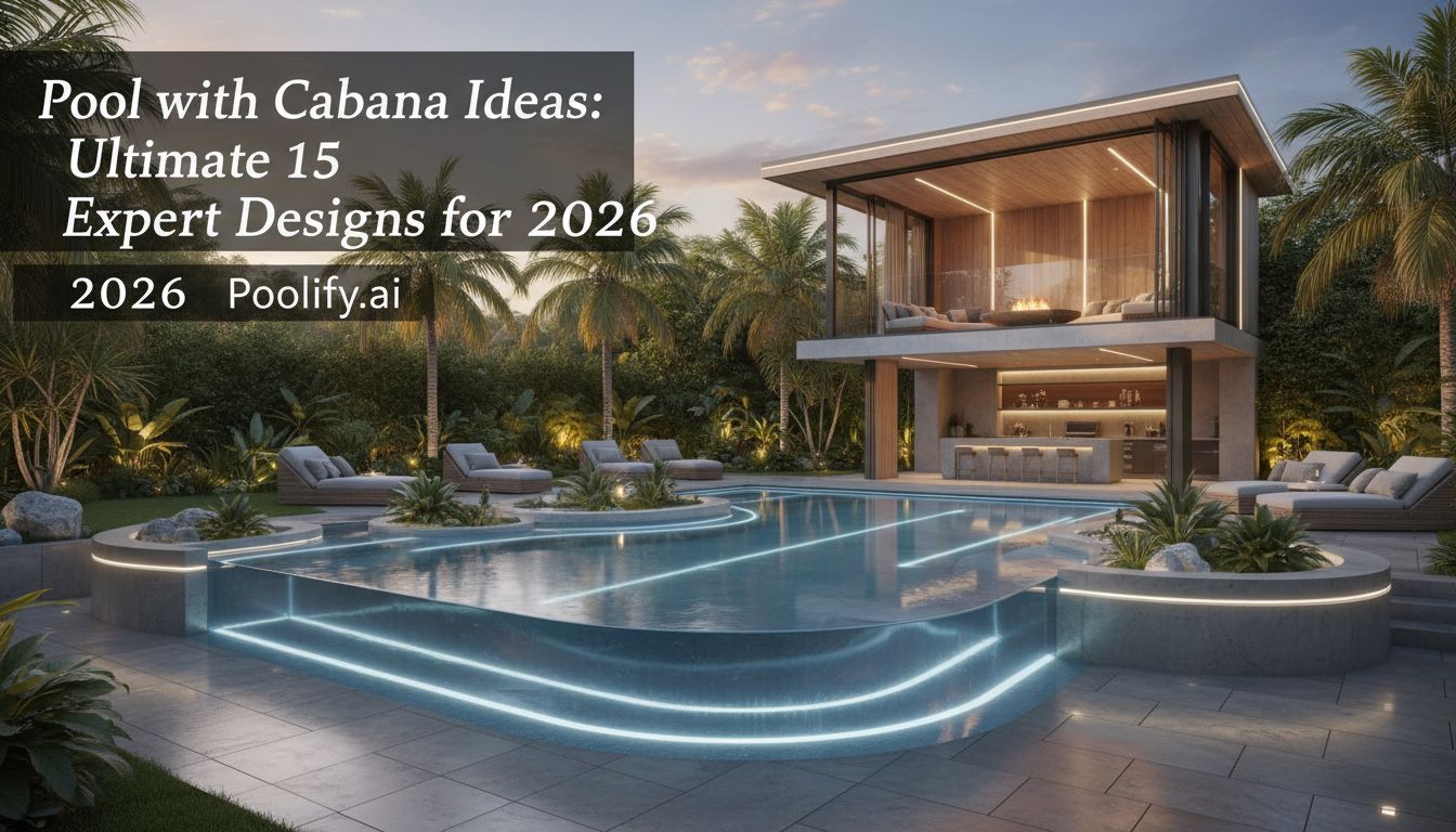 pool with cabana ideas