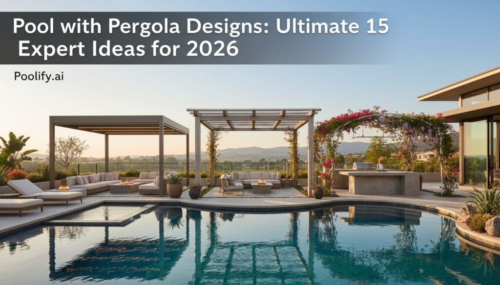 pool with pergola designs