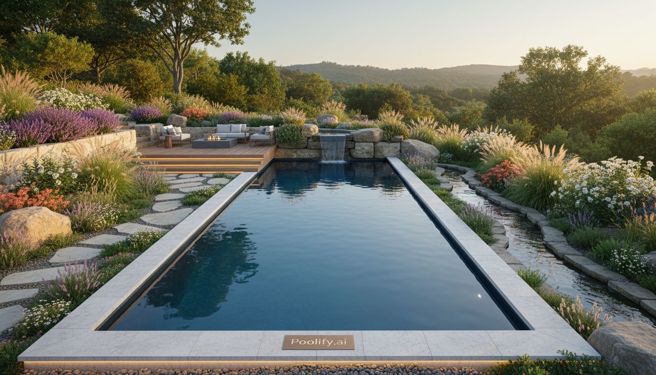 Landscape Integration for Rectangular Pool Design Ideas - rectangular pool design ideas