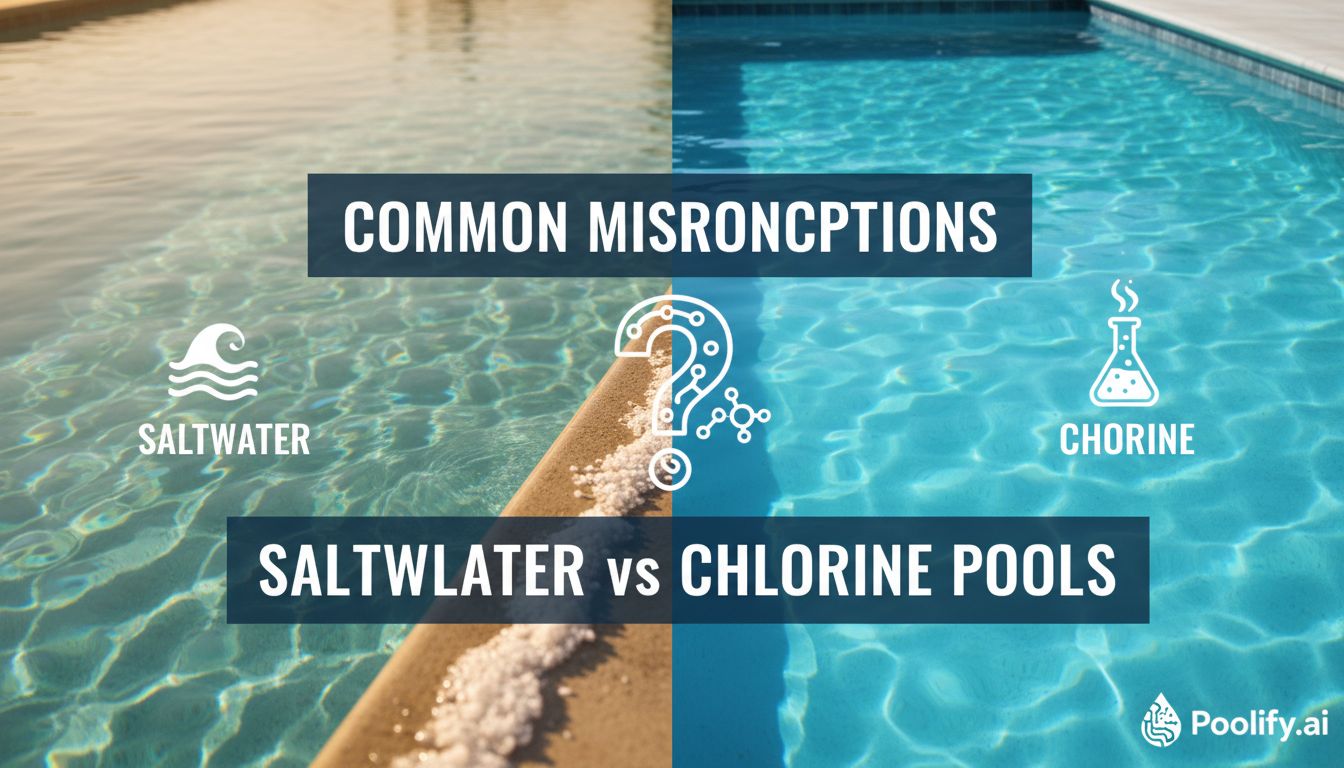 Common Misconceptions About Saltwater vs Chlorine Pools - saltwater pool vs chlorine pool