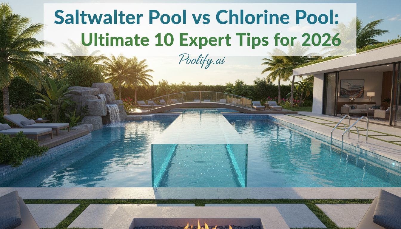 saltwater pool vs chlorine pool