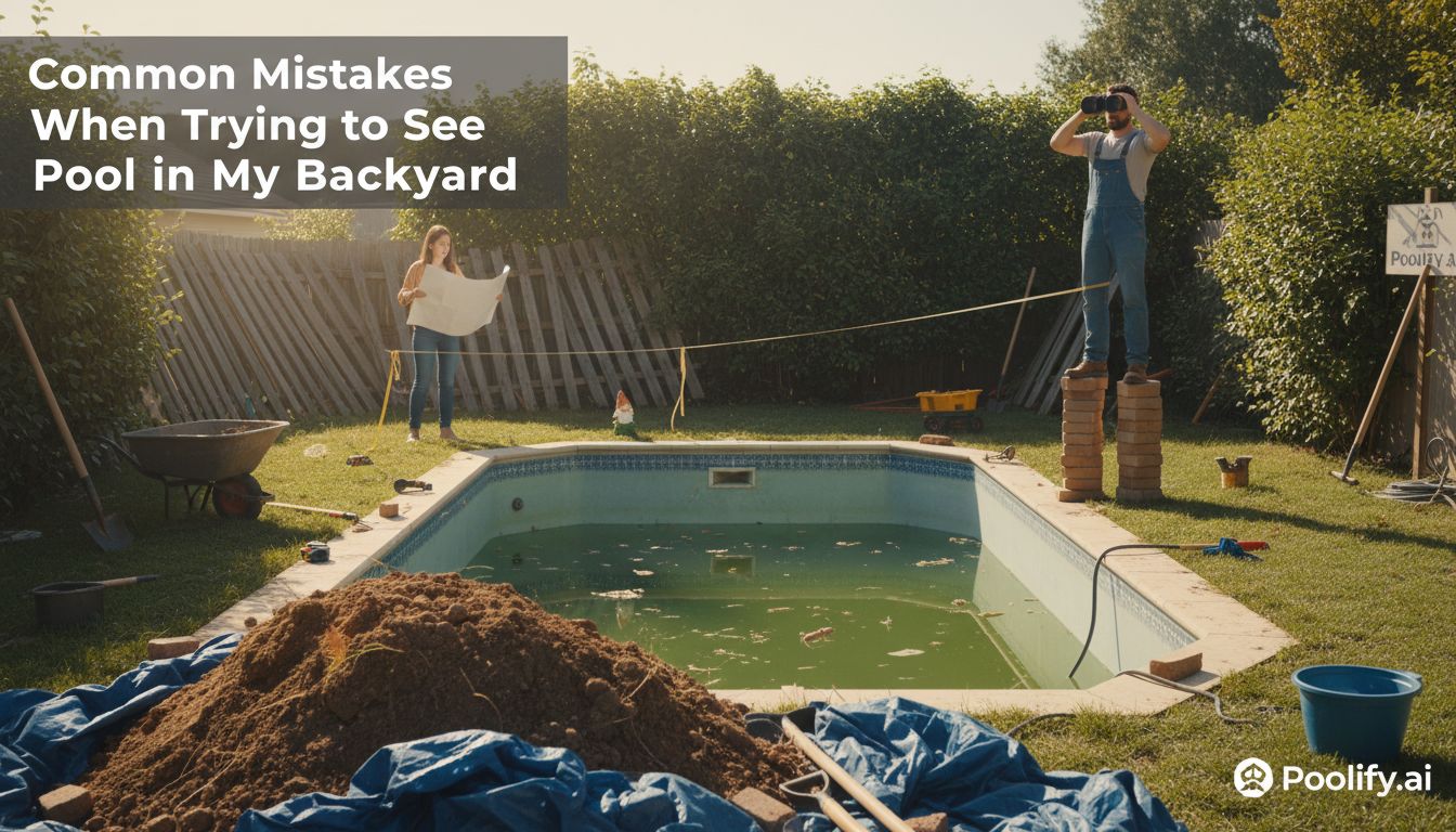 Common Mistakes When Trying to See Pool in My Backyard - see pool in my backyard