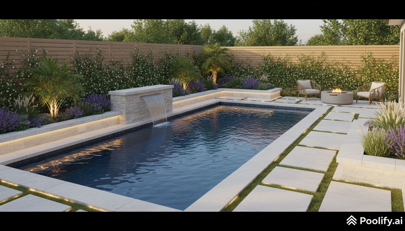 Landscaping and Hardscaping for Small Pool Areas - small backyard pool ideas