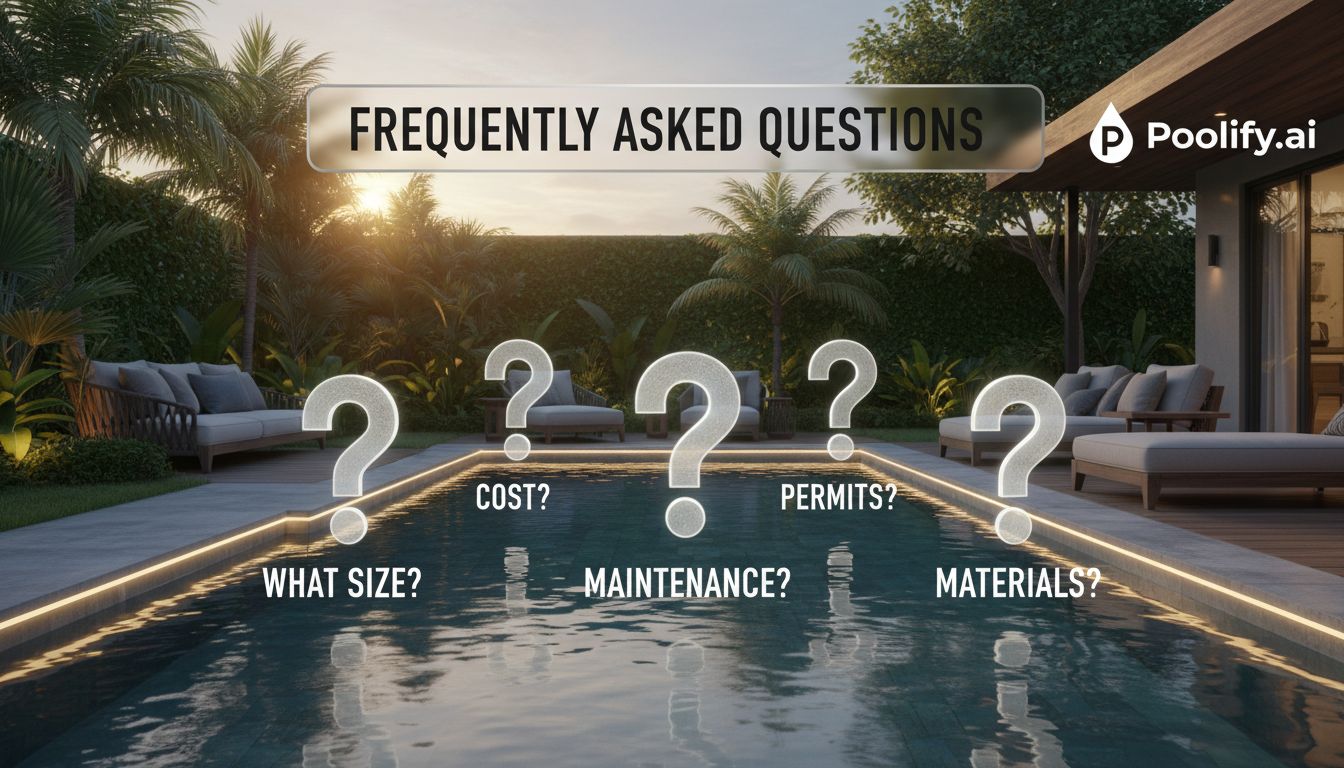 Frequently Asked Questions - small backyard pool ideas