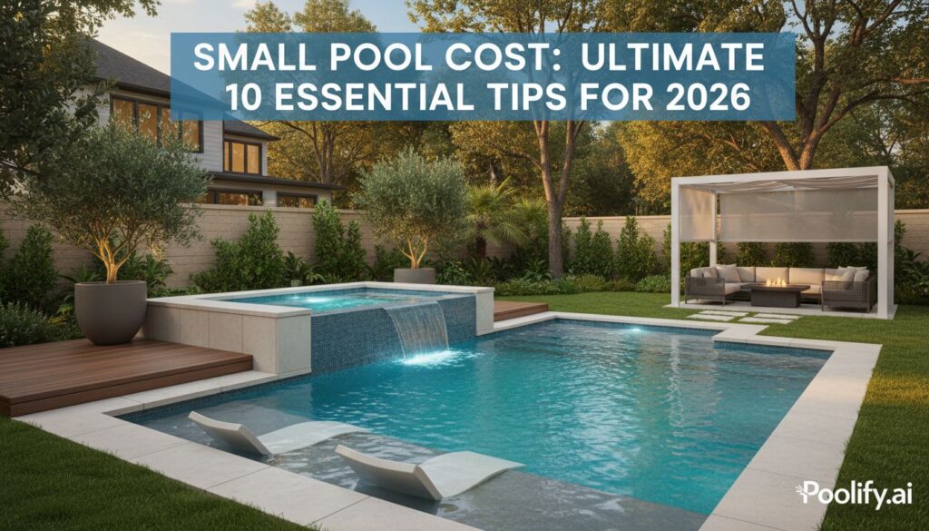 small pool cost