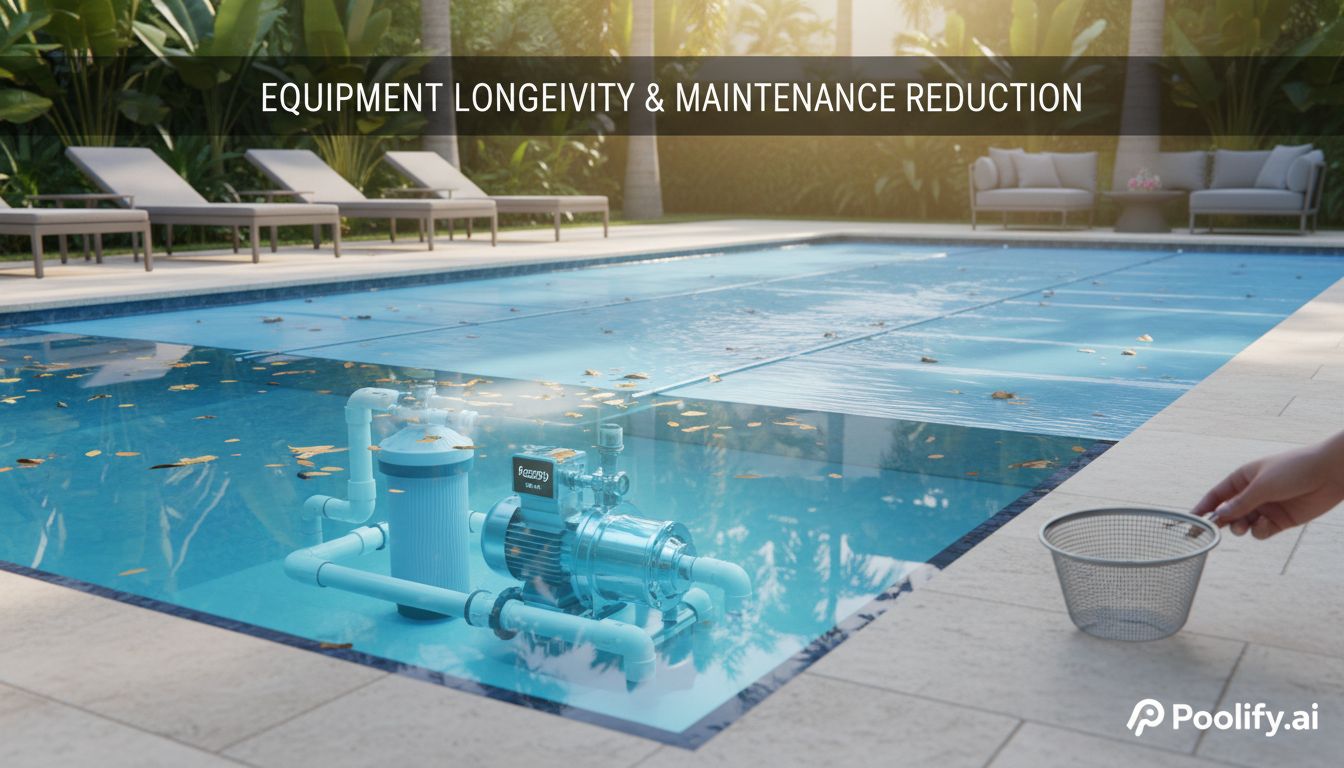 Equipment Longevity and Maintenance Reduction - solar pool cover benefits