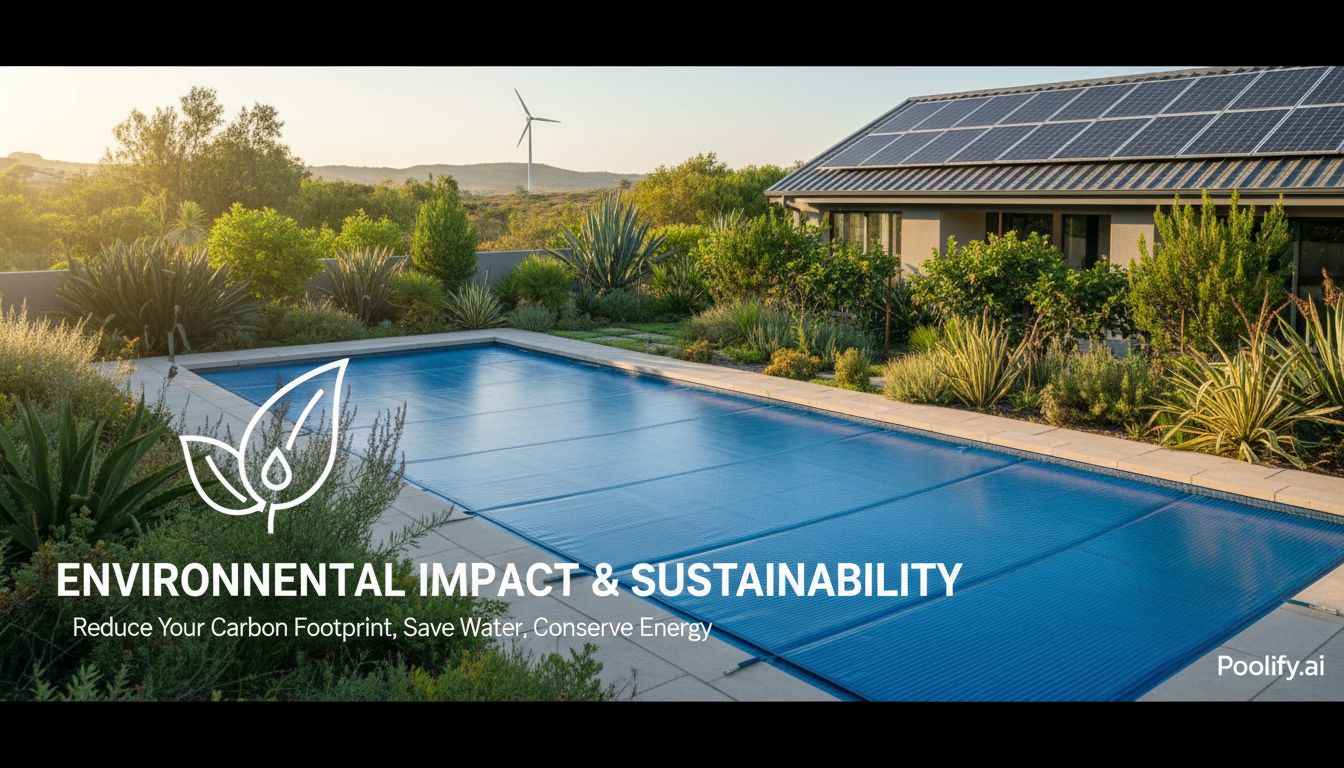 Environmental Impact and Sustainability - solar pool cover benefits