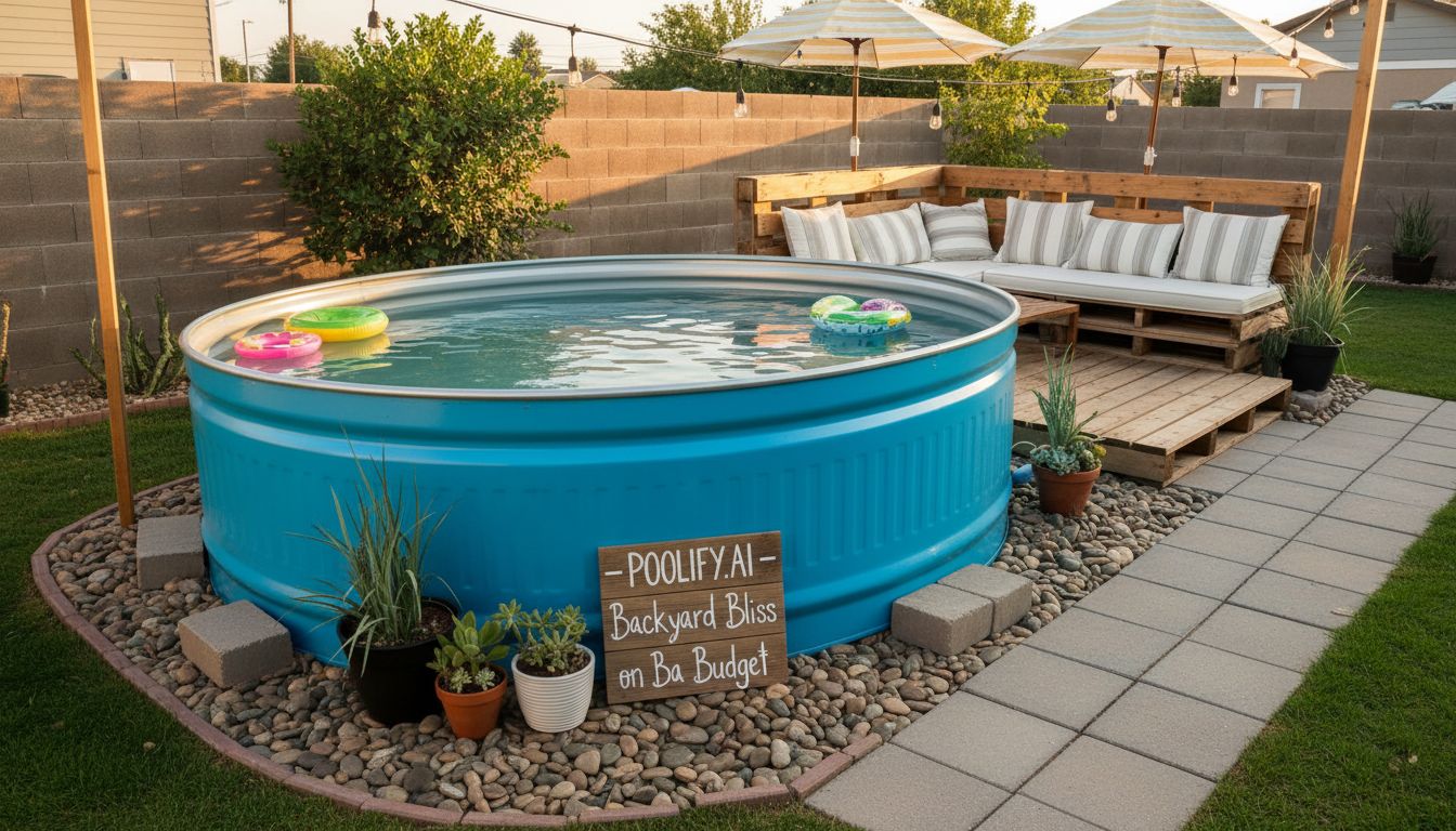 Budget-Friendly Stock Tank Pool Ideas - stock tank pool ideas