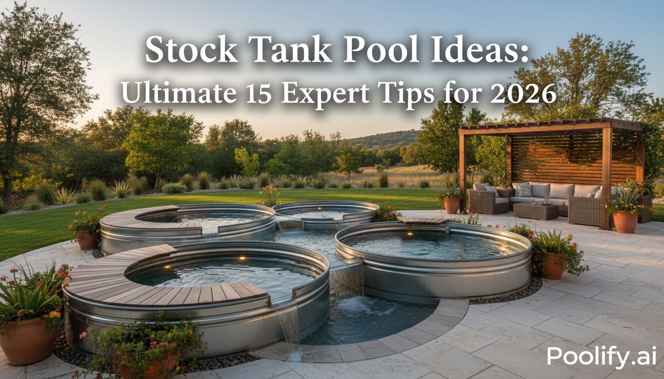 stock tank pool ideas