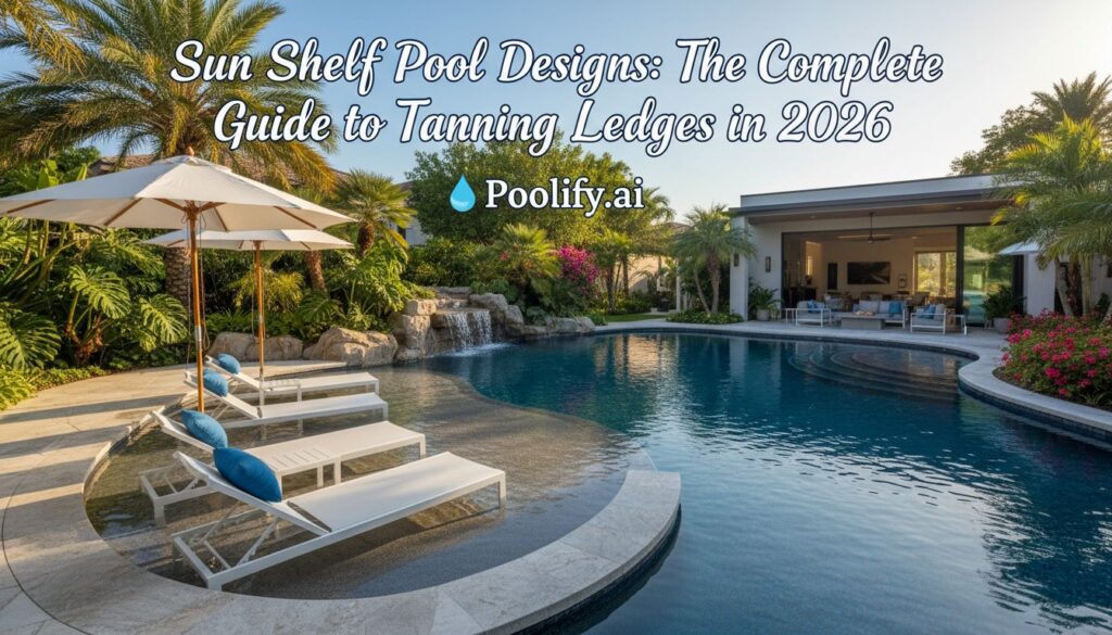 sun shelf pool designs