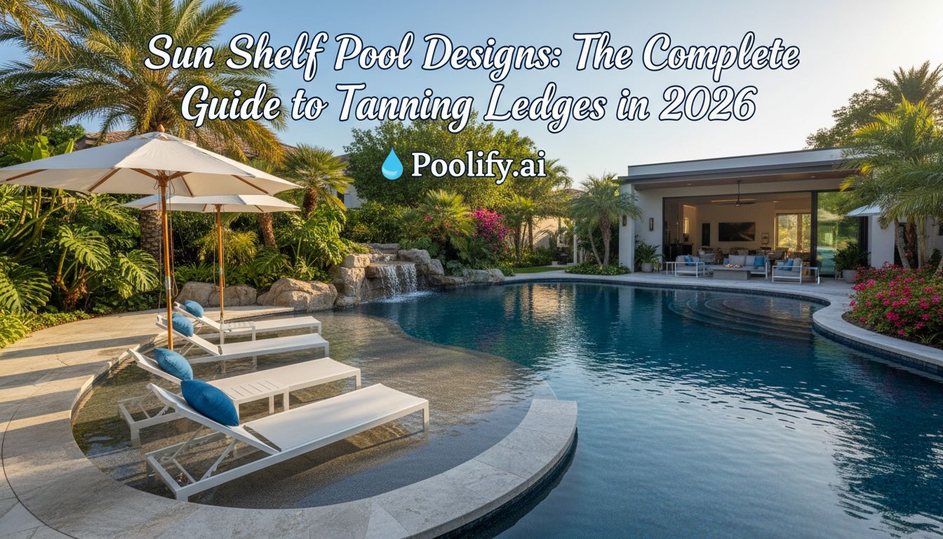 sun shelf pool designs