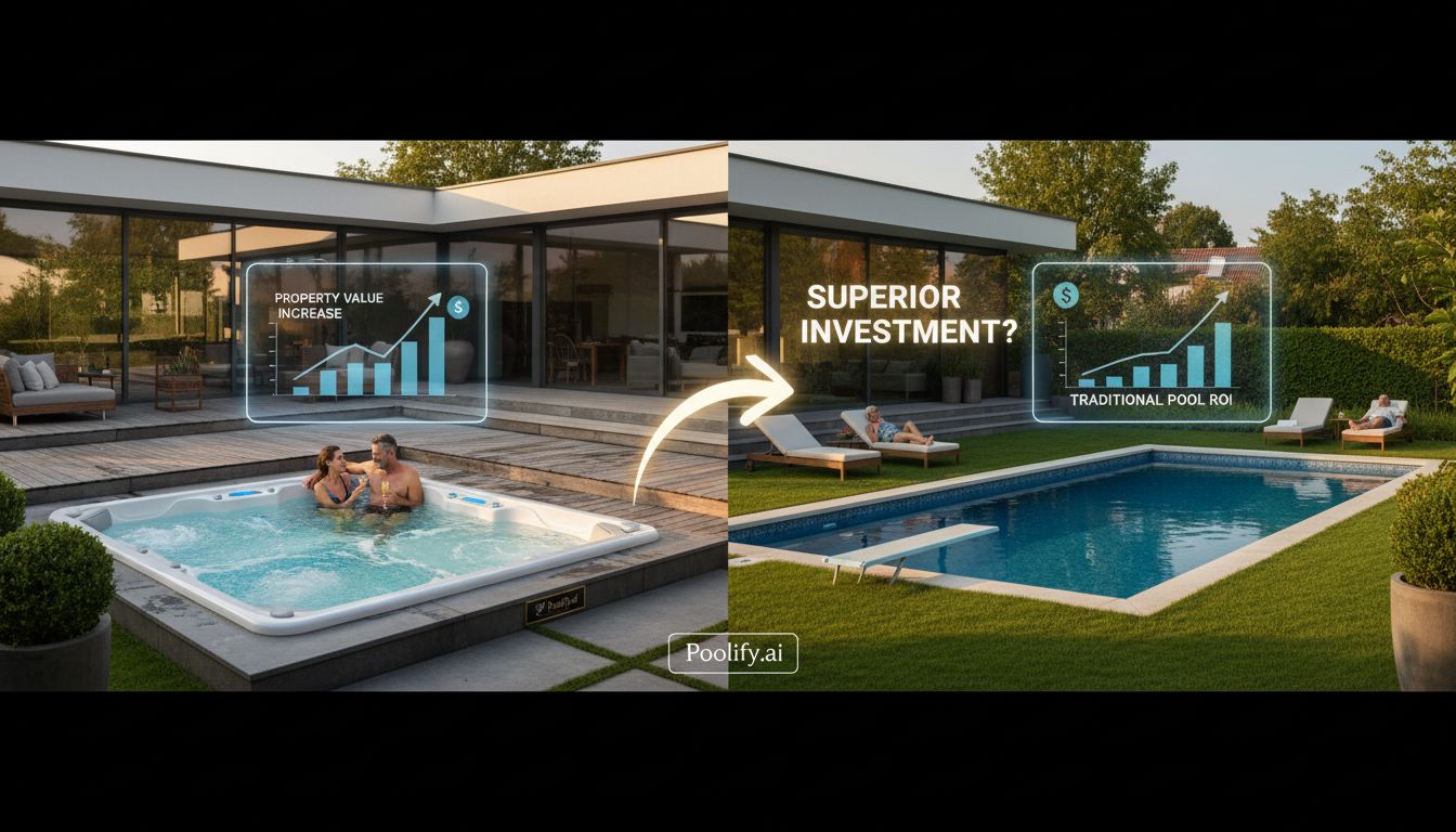 Property Value and Return on Investment - swim spa vs pool