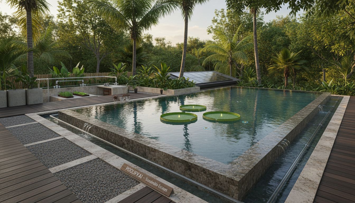 Sustainable Practices in Modern Tropical Pool Designs - tropical pool designs