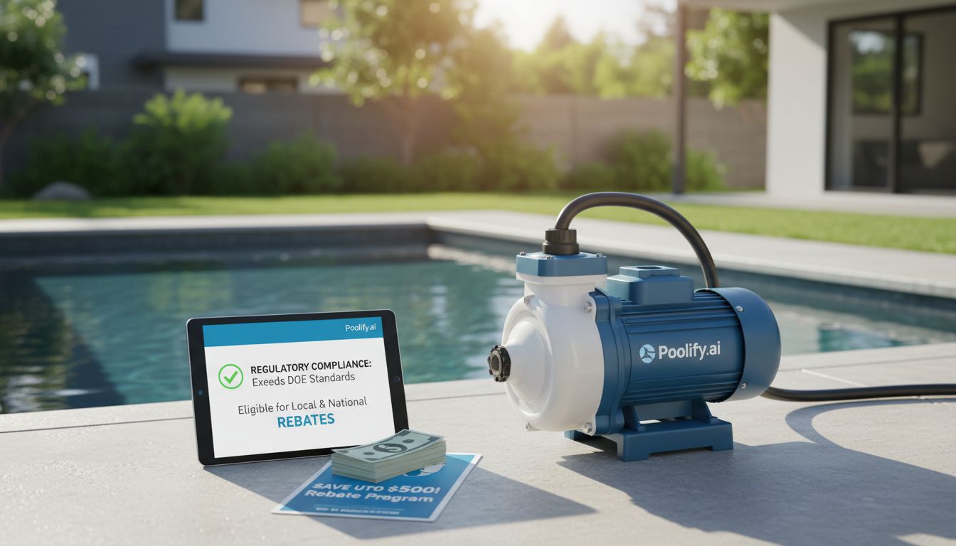 Regulatory Compliance and Rebate Opportunities - variable speed pool pump benefits