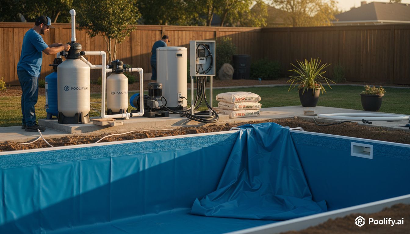 Equipment and System Installation Costs - vinyl liner pool cost