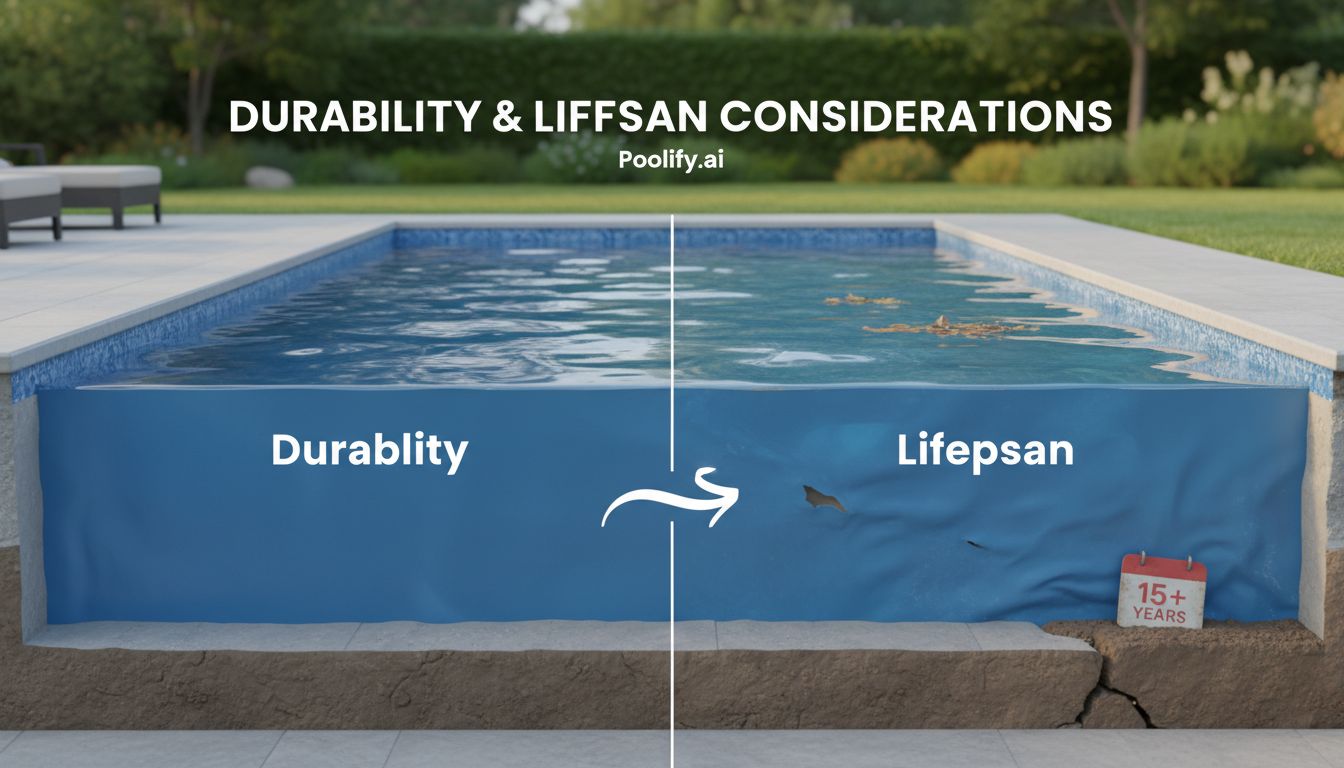 Durability and Lifespan Considerations - vinyl liner pool pros and cons