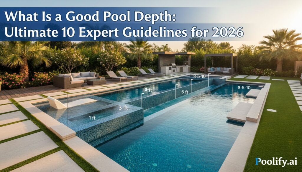 what is a good pool depth