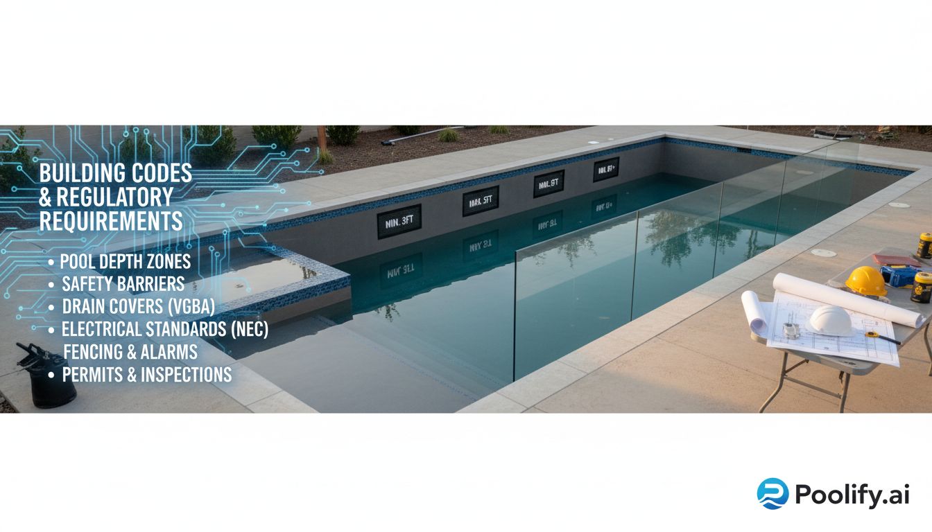 Building Codes and Regulatory Requirements - what is a good pool depth