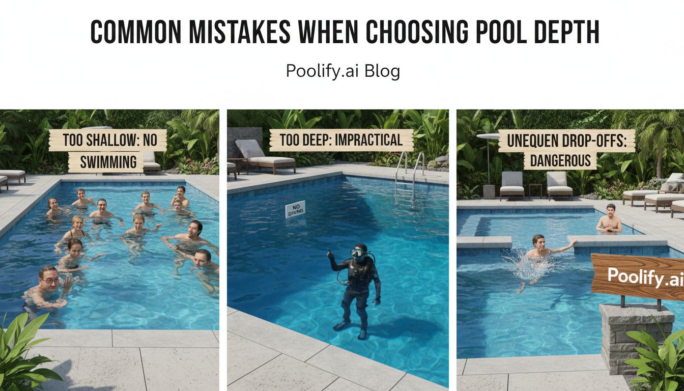 Common Mistakes When Choosing Pool Depth - what is a good pool depth