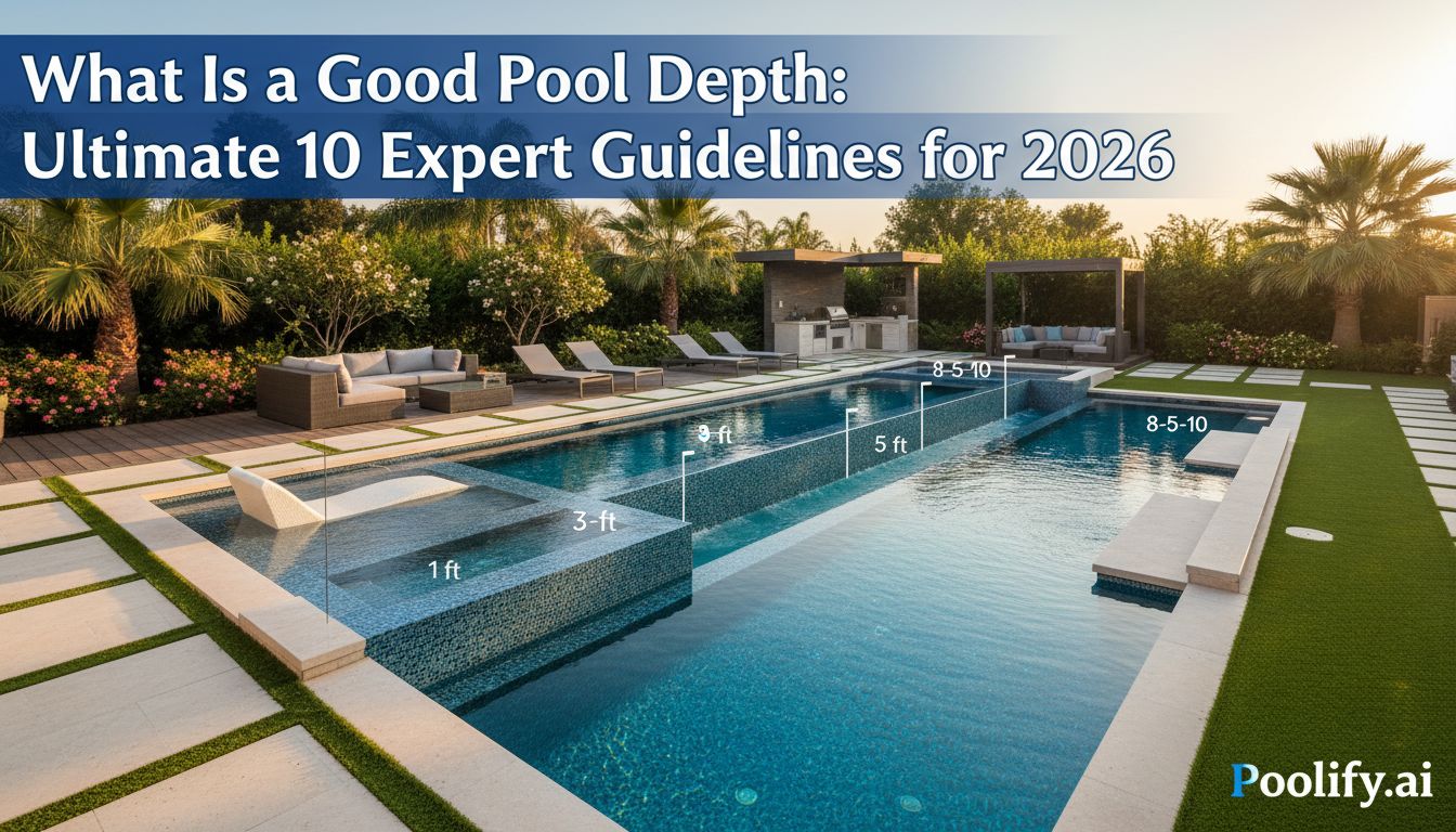 what is a good pool depth