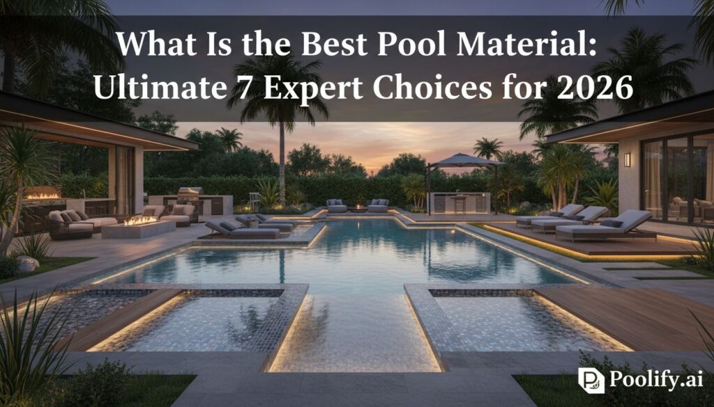 what is the best pool material
