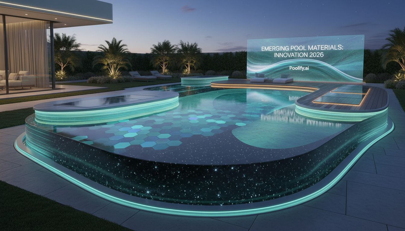 Emerging Pool Materials: Innovation in 2026 - what is the best pool material