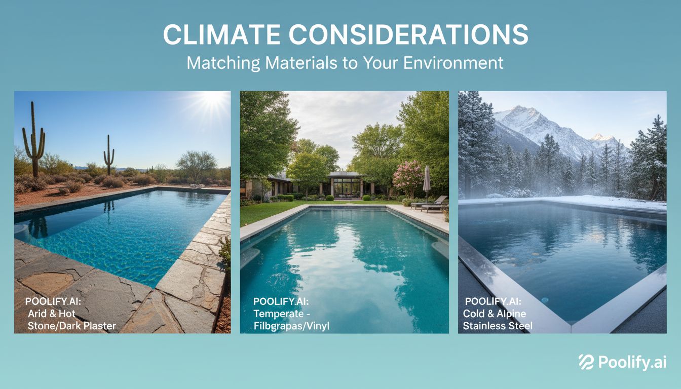 Climate Considerations: Matching Materials to Your Environment - what is the best pool material
