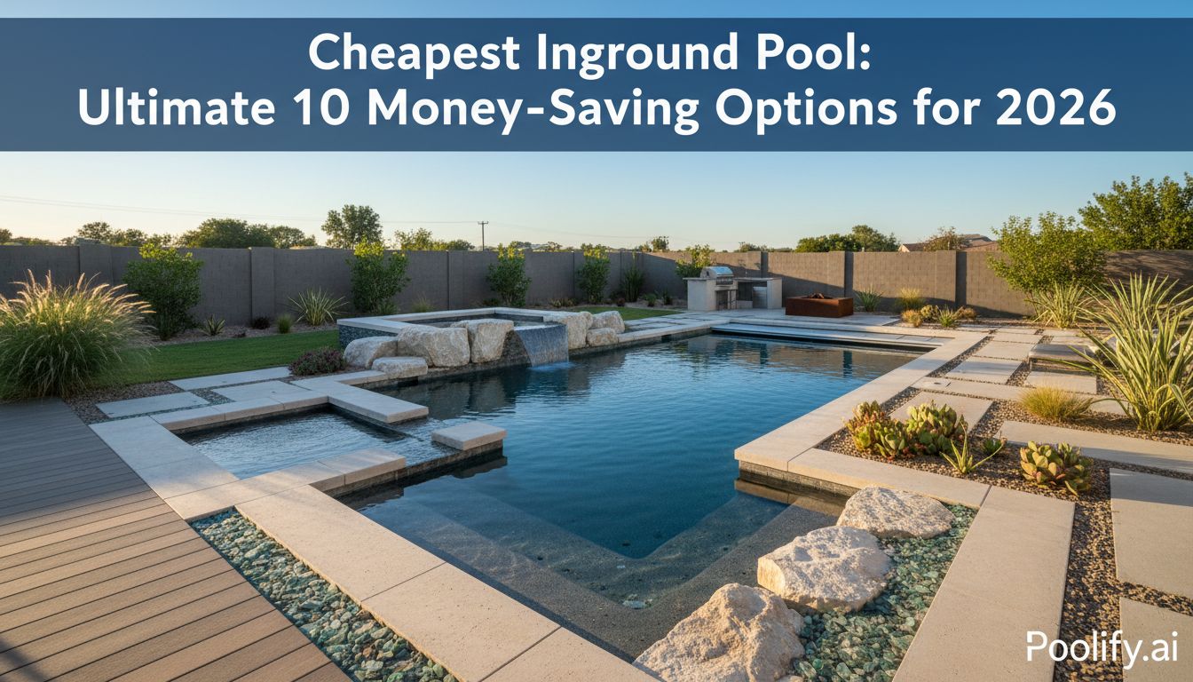 what is the cheapest inground pool