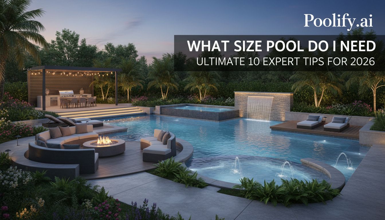 what size pool do i need