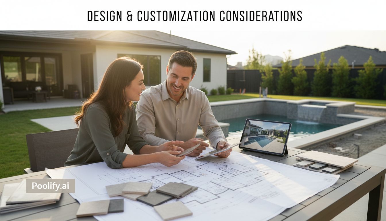 Design and Customization Considerations - what to ask pool builder