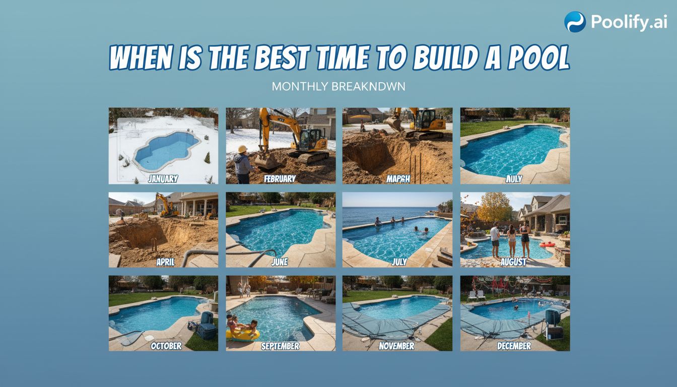 When Is the Best Time to Build a Pool: Monthly Breakdown - when is the best time to build a pool