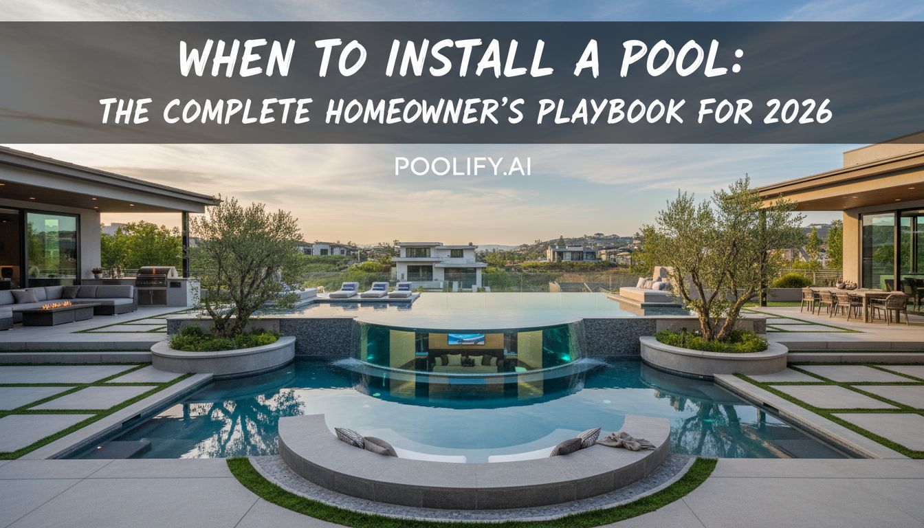 when to install a pool