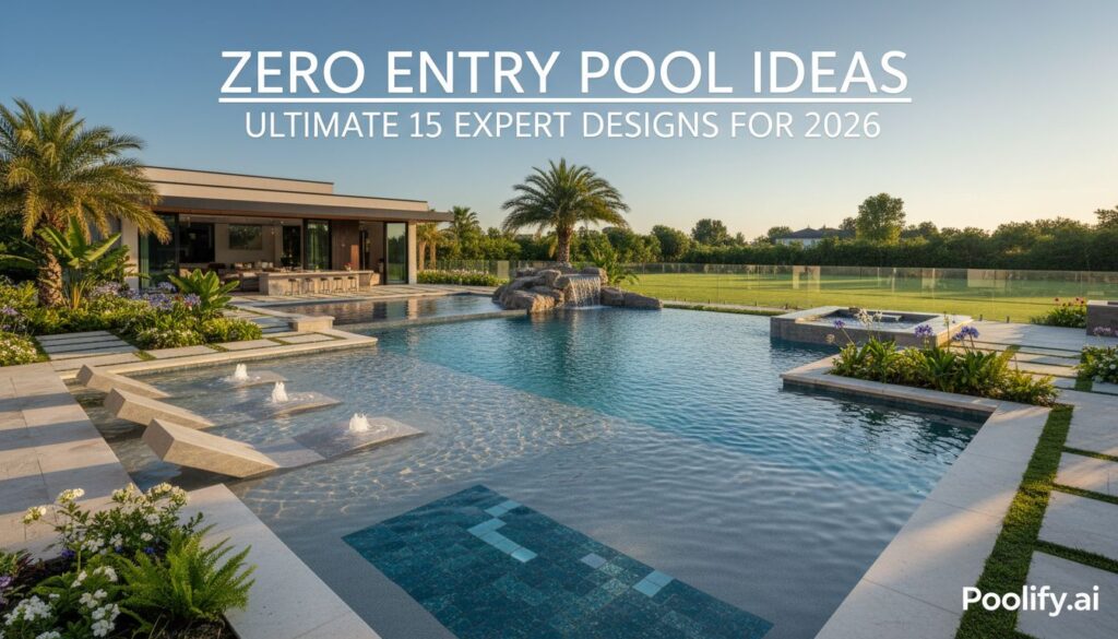 zero entry pool ideas