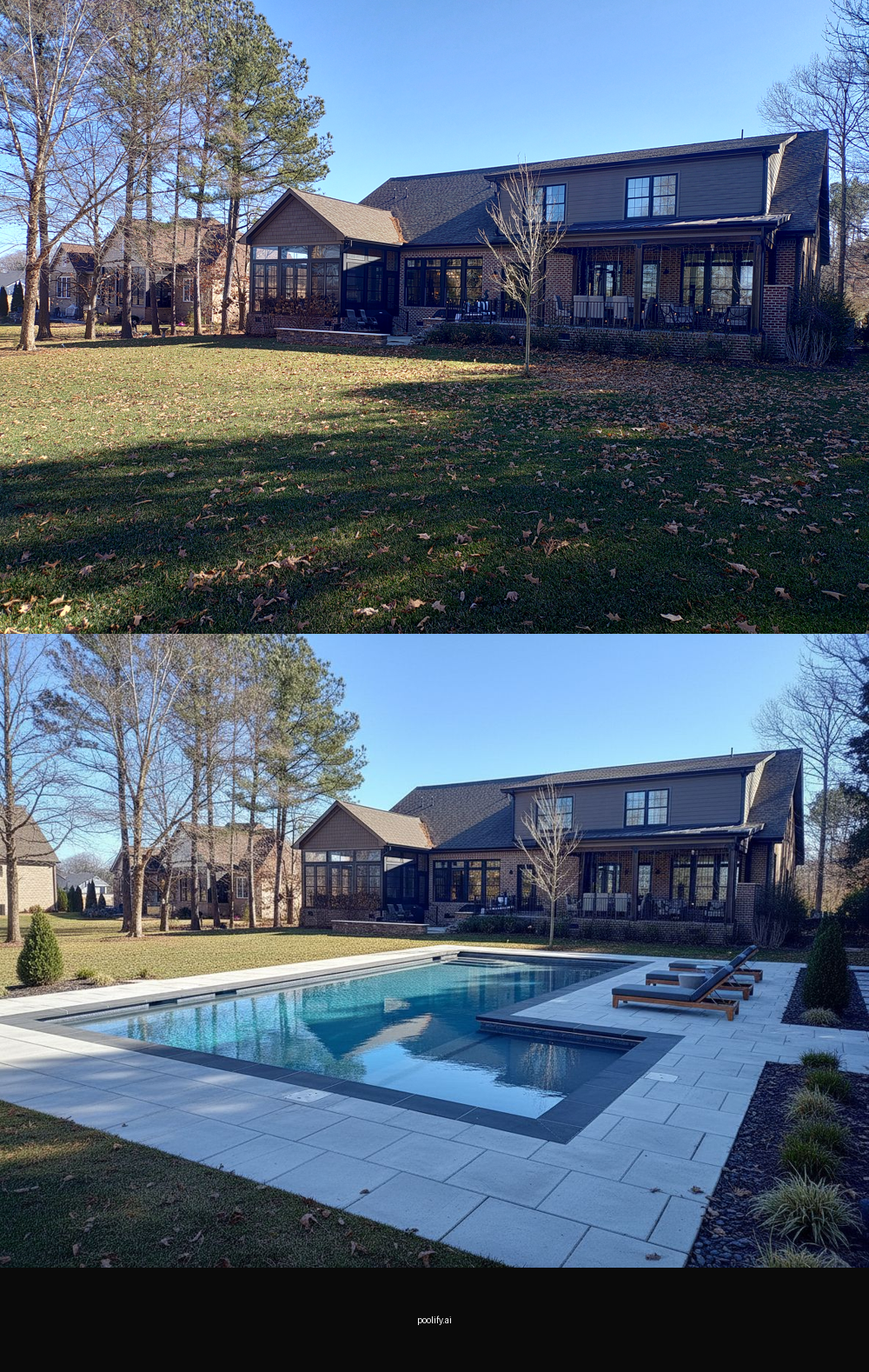 Pool Layout Inspiration in Zuni, VA